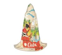 FHIZOAL Isola Di Cuba Halloween Con Cappuccio Mantello Per Adolescenti Strega Vampiri Tristo Mietitore Costume Feste A Tema Comic Con