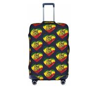 FHIZOAL Onelove - Copertura elastica antigraffio per bagagli da viaggio, antipolvere, per bagagli da 45-81 cm, bianco, XL, Classico