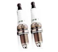 fhjwqronte Candele per auto Alimentazione Torcia per candele a 3 elettrodi K6Rtjy-10 Sostituisci, per Bkur6Et-10, per ricambi auto per VW Sk0Da Fabla B0Ra Caijun Candela per (2 pieces with box)