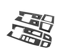 fhjwqronte Finestra di Vetro Ascensore Pulsante Trim Interruttore Copertura Porta Bracciolo Pannello Adesivo, for Ford, for F-150 2021 2022 2023 Rivestimento della leva del cambio