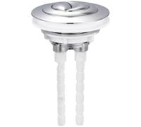 fhjwqronte Pulsante per serbatoio WC a doppio scarico con asta da 100 mm | in ABS, per cassetta, interruttore
