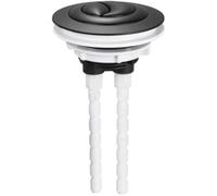 fhjwqronte Pulsante per serbatoio WC a doppio scarico con asta da 100 mm | in ABS, per cassetta, interruttore