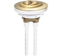 fhjwqronte Pulsante per serbatoio WC a doppio scarico con asta da 100 mm | in ABS, per cassetta, interruttore