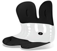 FHJYKP Cuscino ergonomico per sedia da ufficio con cuscino lombare, correttore posturale per sedie da scrivania, comodo cuscino in memory foam per alleviare il dolore lombare