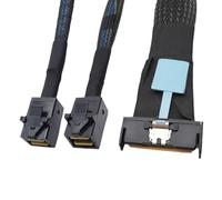 Fhkpsqkcn Line 8i 74PSlimline su 2SFF-8643 Cavo di collegamento PCIE5.0 con doppi connettori a 74 pin per la memorizzazione dei dati