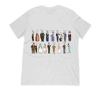 FHKQMLFQ all Downton Abbey Characters Art Prints.(Medium)