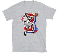 FHKQMLFQ Allen Iverson Philadelphia Sixers Camicie e T-Shirt The Answer Sizes Gray(Medium)