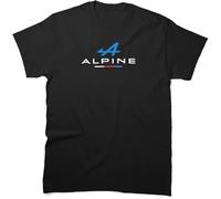 FHKQMLFQ Alpine F1 T-Shirt for Holiday Father's Mother's Day T-Shirt(X-Large)