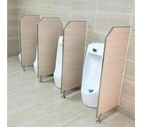 FHRKA Divisorio per WC con Schermo per orinatoio, deflettore per orinatoio per Adulti da Pavimento Hotel/Bagno pubblico Schermo divisorio Impermeabile (4pcs)