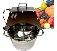 FHRKA Frusta Automatica per Pentole, Mixer Alimentare Commerciale da 10L, Mixer da Banco in Acciaio Inossidabile, Mescolatore di Salse e Condimenti per Hot Pot (110V)