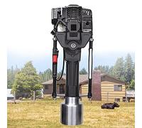 FHRKA Motore a Benzina da 1900 W per Driver per impieghi gravosi a 2 Tempi, battitore a Benzina per battitore di Recinzione per Pali in Legno (Mucchio da 55/70/100/150 mm) (150mm)
