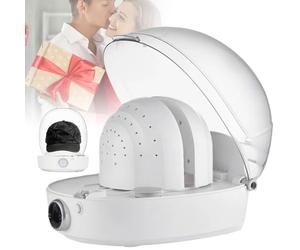 FHRKA Pulitore Automatico a Vapore per Cappelli, Macchina per la Cura e la modellatura di Cappelli con Telaio di Supporto Regolabile, Pulizia a Vapore e Stiratura e Asciugatura.