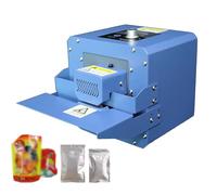 FHRKA Termosaldatrice Automatica, sigillatrice a rulli Continua, sigillatrice a Nastro con Controllo Digitale della Temperatura per Sacchetti di plastica
