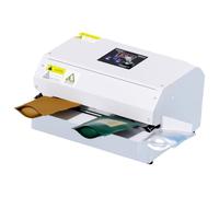 FHRKA Termosigillatrice Automatica Continua da 300 W, termosigillatrice Automatica per Sacchetti con Display Digitale e Regolazione della Temperatura.