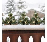 FHS Led-Tannenbaumleuchtstäbe 5er-Set - Illuminazione di Natale Dekobeleuchtung