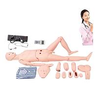 FHSLKXIM Manichino per La Cura del Paziente, Simulatore di Manichino Infermieristico Maschile E Femminile, Modello Anatomico Umano per La Formazione Medica Infermieristica