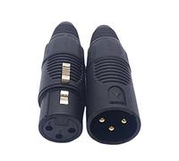 Fhsqwernm Spina elettrica dell'adattatore del connettore maschio/femmina 35 di 3 Pin per il connettore antiusura di Pin del cavo 3