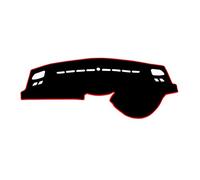 FHSUF Dashboard Cover Mat Cruscotto dell'automobile Evitare Copertura Luce Anti-UV Tappetino Antiscivolo Cruscotto Tappeti per Peugeot per 308 2007-2013 Mat cruscotto Copertura(Red Side,RHD)