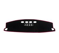 FHSUF Dashboard Cover Mat per Skoda per Kodiaq 2017 2018 2019 2020 Auto Tappetini Copertura Cruscotto Evitare Pad Luce Cruscotto Tappeti Mat cruscotto Copertura(RHD Lato Rosso)
