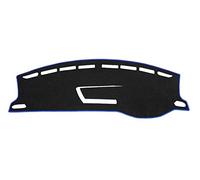FHSUF Dashboard Cover Mat per VW per T-Cross 2018 2019 2020 2021 Auto Cruscotto Coperture Zerbino Evitare Luce Pad Strumento Piattaforma Tappeti Mat cruscotto Copertura(RHD Blue)