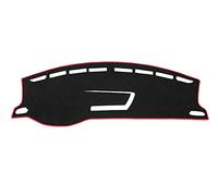 FHSUF Dashboard Cover Mat per VW per T-Cross 2018 2019 2020 2021 Auto Cruscotto Coperture Zerbino Evitare Luce Pad Strumento Piattaforma Tappeti Mat cruscotto Copertura(LHD Red)