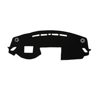 FHSUF Dashboard Cover Mat Tappetini Copri Cruscotto Auto Evitare Cuscinetti Leggeri Tappeti Cruscotto per Mitsubishi per Eclipse per Cross 2017 2018 2019 2020 Mat cruscotto Copertura(LHD Black Side)