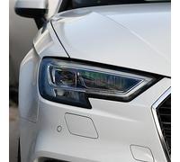 FHSUFG Per A3 S3 2017 2018 2019 Auto Fari Copertura Trasparente Paralume Lampada Ombra Del Faro Borsette Lente Auto Lente Fari(Giusto)