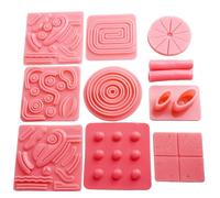 FHUILIJH 11 Pezzi Modello di Formazione con Simulazione laparoscopica Modello 3D in Silicone di ginecologia e urologia per la Formazione educativa Medica,Flesh,13cm