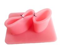 FHUILIJH Modello di addestramento con Simulazione laparoscopica Modello di addestramento in Silicone a Tubo Vuoto intestinale per la Formazione educativa Medica,Flesh,13cm