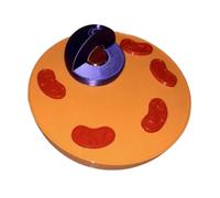 FHUILIJH Modello di cellula Animale Stampato in 3D Modello di cellula Animale ingrandito Kit di scienze educative per progetti di biologia, Anatomia e Scienza,Giallo,11cm