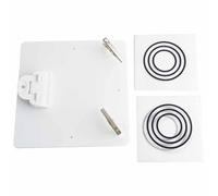 FHUILIJH Modello di Formazione con Simulazione laparoscopica - Modello Pratico di Taglio laparoscopico e Taglio della Carta - per Lo Strumento didattico della Formazione,Bianca,10cm