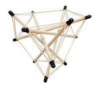 FHUILIJH Modello di Trazione ASSE Six-Rod da 24 cm, Modello Integrato di Tensionamento, per Strumento di Riabilitazione Funzionale Strutturale,Flesh,24cm