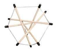 FHUILIJH Modello Didattico per la Tensionamento della Fascia Strutturale, Modello Olistico per la Tensionamento Pelvica, Come Ausilio Didattico per l'Insegnamento della Tensione Fasciale,Flesh,24CM