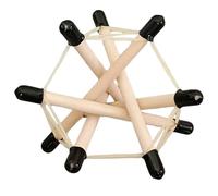 FHUILIJH Modello Integrale di Tensione, Modello Olistico di Tensionamento Pelvico, per Strumento Dimostrativo di Anatomia Dinamica,Flesh,12CM