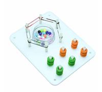 FHUILIJH Modulo Tre in Uno per la Formazione laparoscopica - Modulo 3D per sutura, Taglio e Peeling dell'intestino - per la Formazione Strumento didattico,Bianca,20cm