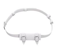 FHUILIJH Porta Spada Stocco Cavaliere Cintura con Spada - Set di Spade retrò medievali da Uomo Fodero in Vita Porta Fodero Fondina per Spada - per Cosplay Costume Fotografia Puntelli,Bianca,6cm