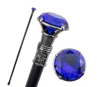 FHUILIJH Walking Hand Cane Stick - Bastone da Passeggio del Gentiluomo - Accessorio per Uso Quotidiano, Dramma, Wizarding Cosplay, palcoscenico,A,93cm