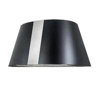 Fhuller Cappa Cucina Parete Moderna 75 cm SIBILLA K304 NR - Inox/Nera- Motore 420 m³/h (Opzione 620 m³/h) - Filtri Alluminio Professionali Lavabili - Illuminazione LED - Installazione a Muro