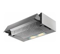 FHULLER Cappa ESTRAIBILE PLUS Gruppo Incasso 90 Sottopensile Tecnowind K104R0079 Motore 320 m³/h Classe C SENZA FRONTALINO Illuminazione a LED 2,5 w E14 Comando Meccanico Filtro Metallico