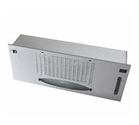 Fhuller Cappa Gruppo Incasso CP BASIC 80 K102R0189, Cappa Sottopensile 70 cm, MOTORE 263 m³/h, Comando Meccanico Slider LED 2.5W, Classe D, Finitura Grigia