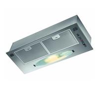Fhuller Cappa Gruppo Incasso CP PLUS 60 K102R0190, Cappa Sottopensile 60 cm, MOTORE POTENZIATO 409 m³/h, Comando Meccanico Slider, LED 2.5W, Classe D, Finitura Grigia