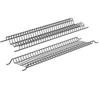 Fhuller Kit Scolapiatti 86 cm Zincato Nero Ardesia da Incasso per Mobile Pensile cm. 90