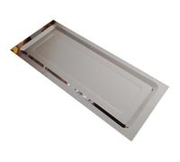 Fhuller Vaschetta Raccogligocce in Acciaio Inox 84 cm per Scolapiatti da Incasso per Mobile Pensile cucina cm. 90 - ricambio - Made in Italy