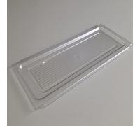 Fhuller Vaschetta Raccogligocce in Plastica Trasparente 84 cm per Scolapiatti da Incasso per Mobile Pensile cm. 90 - ricambio universale Made in Italy