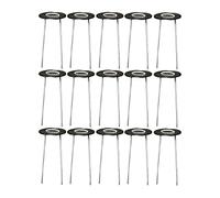 FHYTGBS Picchetti da giardino, 50 set di picchetti artificiali di fissaggio per prato, accessori da giardino