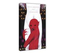 FHYTKC Poster su tela Belladonna of Sadness, decorazione per camera da letto, ufficio, stanza, regalo, 50 x 75 cm