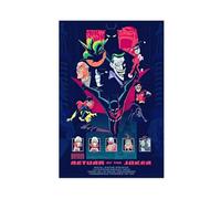 FHYTKC Poster su tela con Batman Beyond Return of The Joker, decorazione per camera da letto, ufficio, stanza, regalo, 20 x 30 cm