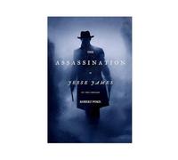 FHYTKC Poster su tela con l'assassinio di Jesse James, decorazione per camera da letto, ufficio, stanza, regalo, 40 x 60 cm
