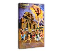 FHYTKC Poster su tela di Monty Python "The Meaning of Life", decorazione per camera da letto, ufficio, camera da letto, regalo, 60 x 90 cm