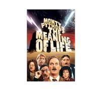 FHYTKC Stampa artistica da parete con immagine di Monty Python "The Meaning of Life", per soggiorno, camera da letto, 30 x 45 cm